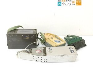 がまかつ ジェット クルーズ・ダイワ 友バッグ・九頭竜舟 等計4点 友舟 引舟 友缶 セット ※注有