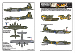 Kits-World(172238)1/72 B-17F フライングフォートレス