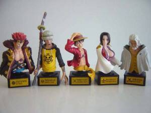 ★Hjx28MZワンピースONEPIECE STATUE 01全5種ルフィ胸像キッドDG♂BANDAIバンダイ♀400円〓010816_c