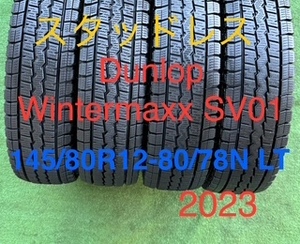 241011-03 DUNLOP WINTER MAXX SV01 スタッドレスタイヤ４本