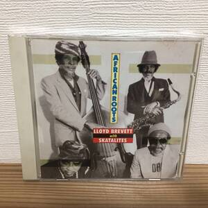 LLOYD BREVETT with SKATALITES / AFRICAN ROOTS 中古CD alpha enterprise / hybrid tommy mccook roland alphonso jackie mittoo 