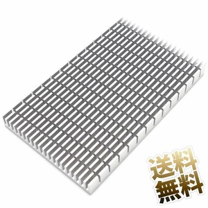 ヒートシンク 150×93×15mm アルミ 放熱板 冷却効率 空冷 フィン シルバー