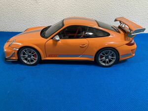 オートアート ポルシェ Porsche 911 オレンジ Orange 美品
