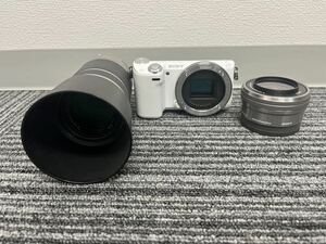 デジタルカメラ SONY NEX-5R ミラーレス レンズキット 動作未確認　( R60621-2)