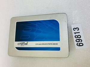 SSD480GB SATA 2.5 インチ SSD480GB 7MM CRUCIAL BX200 中古 動作確認済 使用時間24992時間