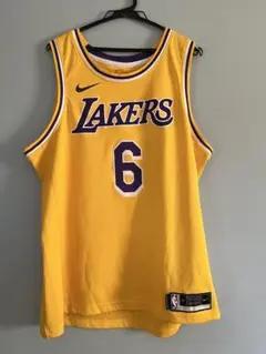 Lakers James #6 Swingman Jersey サイズXL