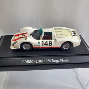 EBBRO エブロ 1/43 「ポルシェ 906 TARGA FLORIO 1966」カレラ 6 空冷 水平対向6気筒 新品未使用 643