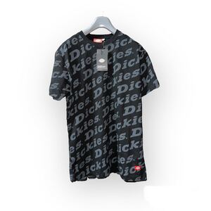 Dickies ディッキーズ　半袖Tシャツ ブラック　新品未使用　Mサイズ　総柄