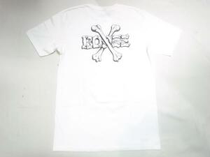 JB即決 BONES ボーンズ CROSS BONES クロスボーン Tシャツ 白 Sサイズ 新品 POWELL パウエル SANTACRUZ VANS THRASHER 80s 90s USA