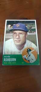 1963　topps #135　リッチーアシュバーン