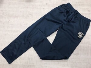 BORSCHE FASHION モータースポーツ スポーツ ストリート ジャージ トラック パンツ ボトムス メンズ 紺