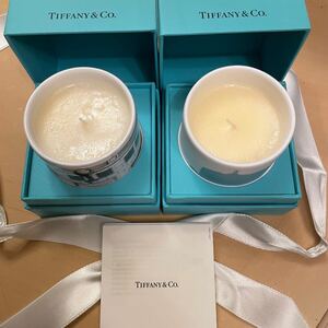 【新品・未使用】ティファニー アロマ キャンドル 2個セット TIFFANY ノベルティ 非売品