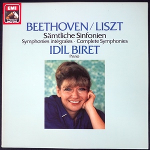 IDIL BIRET Beethoven Liszt SYMPHONIES ピアノ編曲版 6LP 独盤 2704793 クラシック