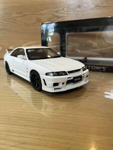 希少★AUTOart★nissan★skyline GT-R V-Spec★R33★BCNR33★nismo★ニスモ 1/18★オートアート