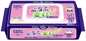 まとめ得 アクティ においが良い香りに変わるおしりふき ７２枚 日本製紙クレシア おしりふき x [8個] /h