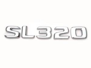 純正仕様リアエンブレム　ベンツR129SL320ロードスター