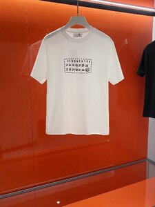 送料無料　Maison Margiela マルタンマルジェラ メンズ　Tシャツ　数字　文字　半袖　シンプル　コットン　S-L　サイズ選択可能　MM6　4249