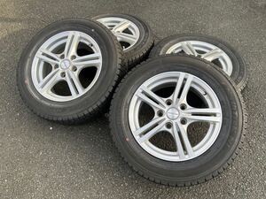 HOT STUFF WAREN ヴァーレン 1５インチ 6J +43 PCD114.3 5H 195/65R15 ヴォクシー ノア ステップワゴン フリード 等