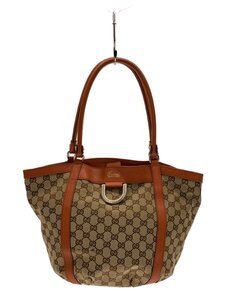 GUCCI◆トートバッグ_GGキャンバス/キャンバス/BRW