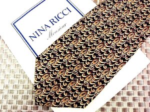 ♪0230S♪新品【ペイズリー 柄】ニナリッチ【NINA RICCI】ネクタイ