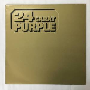 NEW ZEALAND DEEP PURPLE 24 CARAT PURPLE ニュージーランド盤　RARE!!