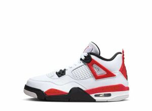 Nike GS Air Jordan 4 Retro "Red Cement" 24cm 408452-161