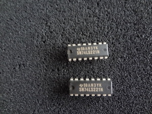 テキサス製　SN74LS221N(DUAL MONOSTABLE MULTIVIBRATORS) 2個セット