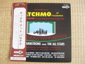 サッチモ・アット・パサデナ　ＭＣＡ－３００９　国内盤　実況録音盤 No130