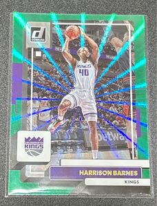 PANINI DONRUSS NBA HARRISON BARNES GREEN LASER