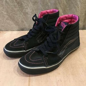 VANS バンズ SK-8 Hi ブラック キャンバス ヴァンズ 27cm スニーカー SKATE スケート