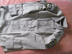 ★ CHP カリフォルニア ハイウェイパトロール 制服 長袖 未使用 新品 ジョン＆パンチ 白バイ アメリカ USA 警察 警官 ユニフォーム レア