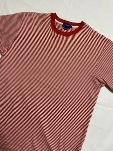 90s 00s CANADA製　J.CREW Jクルー　Tシャツ ボーダー　大きめ　サイズS USA アメリカ　アメカジ　９０年代