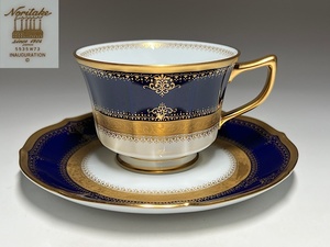 【瑞】ノリタケNoritake　ダイヤモンドコレクション　イナギュレーショ　カップ＆ソーサー