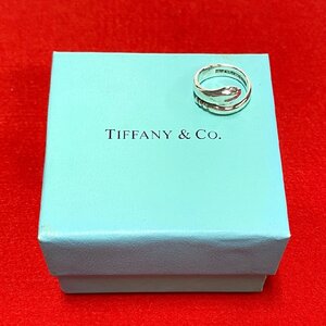 極 美品 希少品 TIFFANY&Co. ティファニー ペレッティ シルバー925 リング 指輪 アクセサリー 11号 シルバー 18070