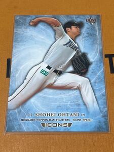 大谷翔平 BBM2016 北海道日本ハムファイターズ 日本ハムカード ICONS 2nd Ohtani ドジャース 始球式カード