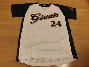 大人用 Fサイズ GIANTS ジャイアンツ 24 ユニフォーム 2002 コレクション 記念品 高橋由伸 高橋由伸監督 白×紺