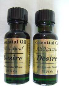 2本組 未使用 エッセンシャルオイル　Desire　All Natural Botanicals