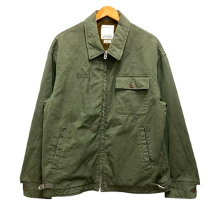 未使用品 ビズビム VISVIM 24SS 0124105013008 RODNEY JKT ジャケット ブルゾン リネン混 裏ボア 長袖 2 緑 オリーブ カーキ メンズ