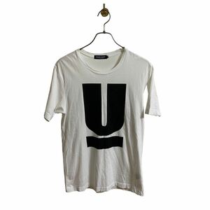 【アンダーカバー UNDERCOVERISM Uロゴ Tシャツ Mサイズ we make noise not clothes artscabut期 5685 ホワイト ブラック 白×黒 jonio】