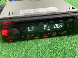 113　ケンウッド CDプレイヤー　RDT-181 フロントAUX/USB　 CDレシーバー ★ キャリィ　DA63T　DG63T　スクラム　エブリィ DA62V DA64V　