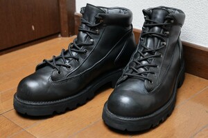 良品　DANNER ダナー　オフィサー　Officer　us9 ダナー　　ゴアテックス　 ブラック 黒　ブーツ　メンズ　