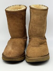 【中古品】 UGG アグ ムートン ブーツ 25cm 定形外規格外 送料920円 （管20353）