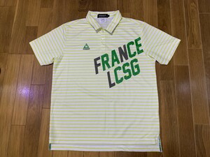 lecoqsportif/ルコック ゴルフ 半袖ポロシャツ L