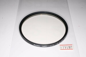 ★中古良品★Kenko・ケンコー MC-UV フィルター/77mm#77197！