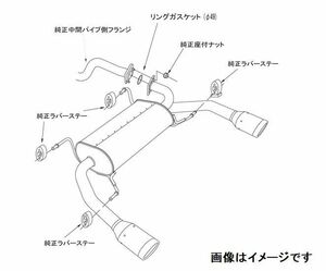 自動車関連業者直送限定 HKS リーガマックスプレミアム マフラー SUZUKI スイフトスポーツ CBA-ZC32S M16A (32018-AS004)