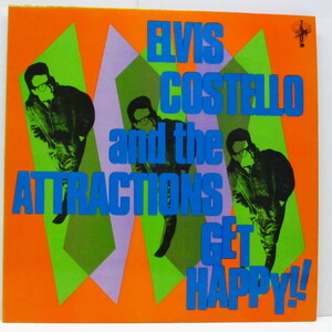 ELVIS COSTELLO And The Attractions-Get Happy! (Japan オリジナル L