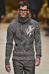 DOLCE&GABBANA ハイネック リブニット 厚手 46 美品