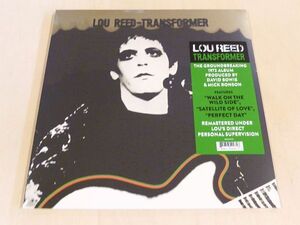 未開封 ルー・リード Transformer 復刻リマスター重量盤LP Lou Reed 2nd The Velvet Underground Walk On The Wild Side pro. David Bowie