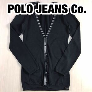 POLO JEANS Co. RL ポロジーンズカンパニー ラルフローレン ニットカーディガン S ブラック