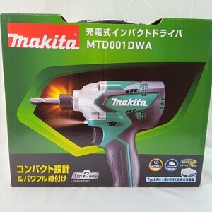 △641△ 未使用品 マキタ makita 14.4V充電式インパクトドライバ MTD001DWA 電動工具